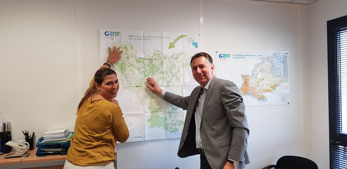 Travail d équipe entre DR et DCT pour positionner la nouvelle carte #GRDF #SUDEST des 1437 communes desservies en #gaznaturel Bientôt disponible dans vos bureaux... <a href="/HMALINAUD/">Hugues Malinaud</a> <a href="/Olimars13/">⭕️livier CAR⭕️N</a> <a href="/ilhame_mkireb/">Ilhame MKIREB</a>  @DSaussier <a href="/anglade_sarah/">Sarah Anglade</a> <a href="/delormePh/">Delorme</a> <a href="/JPG13590/">GIACHETTI JP</a> <a href="/jescande81/">ESCANDE Joël</a>