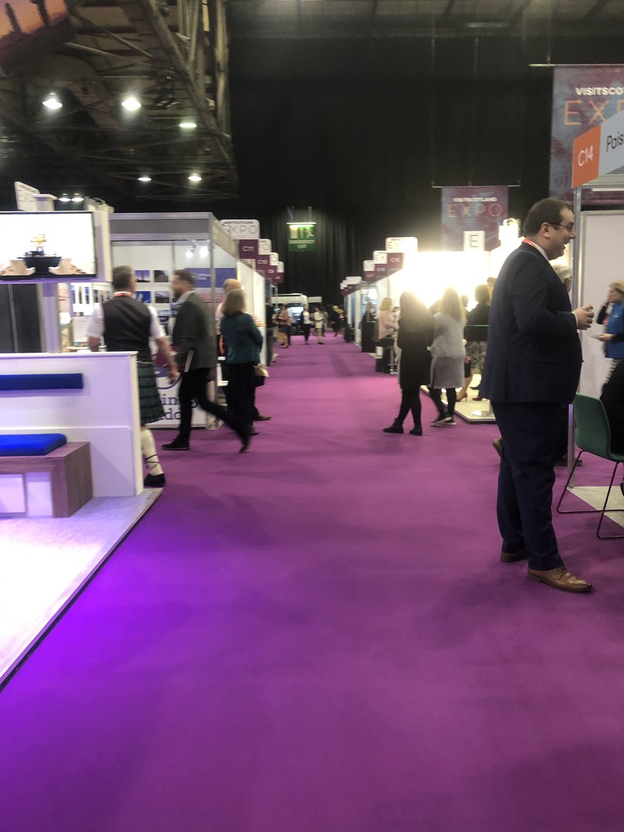 LiveBordersArts's tweet image. Eve is at EXPO today at Glasgow SEC to talk about “The Great Tapestry of Scotland” along with Laura &amp;amp; Jane!