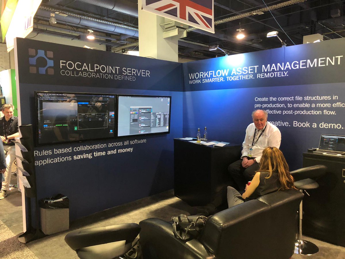 focalpointsrvr's tweet photo. Day 2 @NABShow Ken and Kevin bieng kept busy demonstrating our  NEW INGEST TOOL! - Integration with @Blackmagic_News Resolve Studio and @archiware (Cloud) Simple 'Drag and Drop' ensuring that your footage is safe. WANT TO FIND OUT MORE? call by our booth  #SL5124 https://t.co/pkHHZv8djf