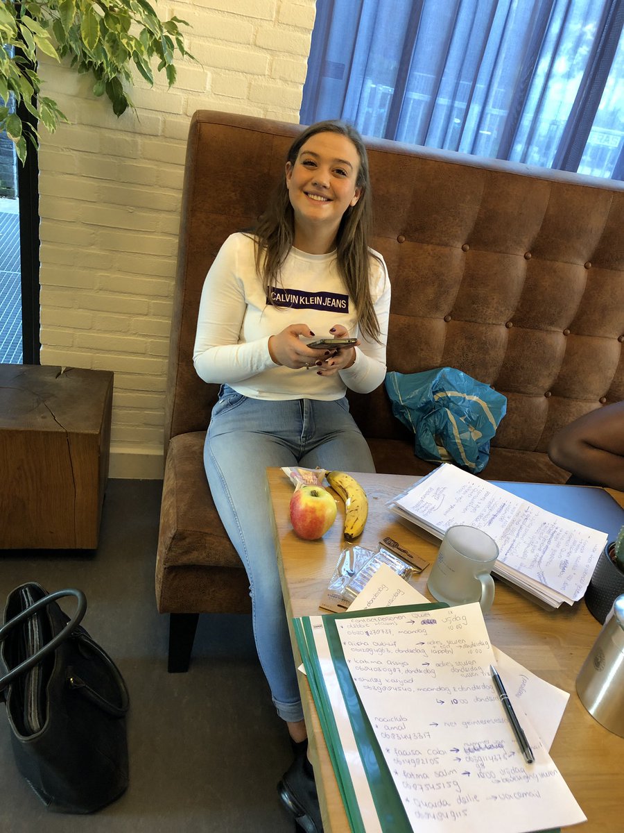 cdet_west's tweet photo. Volgens mij zijn wij de leukste werkplek van @West_Tilburg ! @mbotilburg afstudeerders @FontysACI1 studenten en #MENSS trajecten van @ContourdeTwern #nooitalleen #westwecan https://t.co/51IRapY2tL