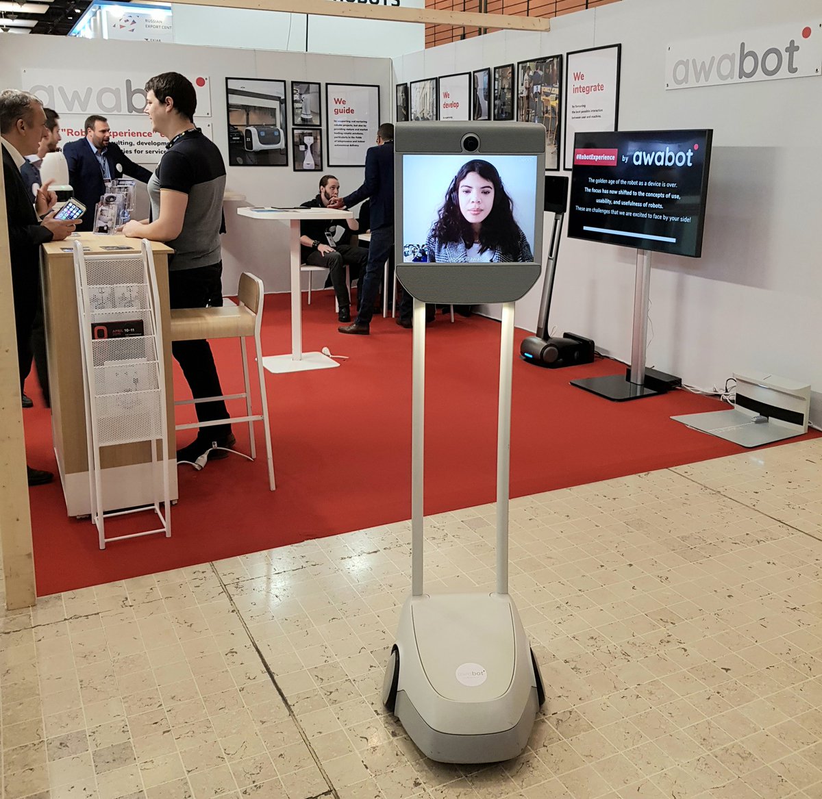 awabot's tweet photo. Ready for the @SIDOevent! We are waiting for you on W214 booth📍 Join us on our #RobotExperience Corner!
#SIDO19 #SIDO2019 https://t.co/EWeqrNFjzp