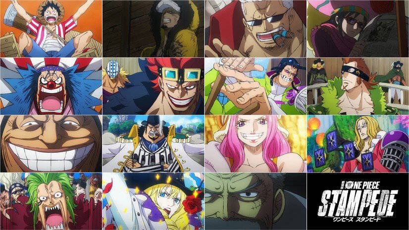 UnPirataDice's tweet photo. Imágenes inéditas y póster promocional de #STAMPEDE, la nueva película de One Piece que se estrena en Agosto de este año. https://t.co/0AYzxJpfI4