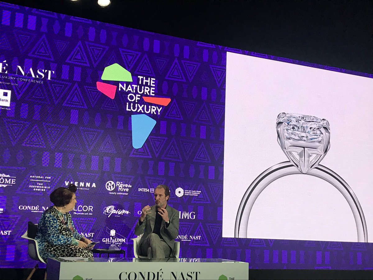 Alessandro Bogliolo, CEO of <a href="/TiffanyAndCo/">Tiffany & Co.</a> talks about the 200 highly skilled artisans employed by the company in Botswana, in the value chain of cutting and polishing diamonds. #africantalent #africansupplierdevelopment