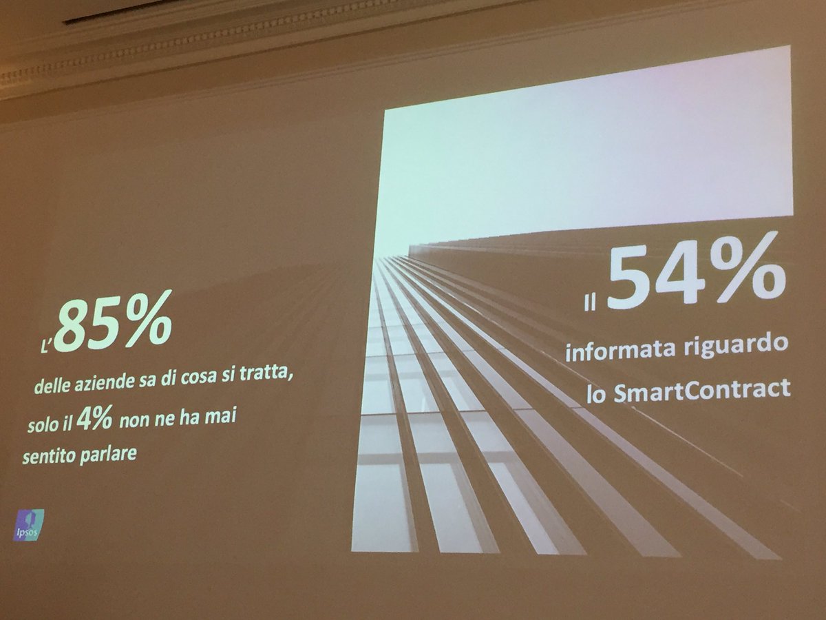 gigtel's tweet image. Le aziende hanno sentito parlare e conoscono i principi base della blockchain spiega #ipsos #Blockchainbizrev360 @TraktiCom