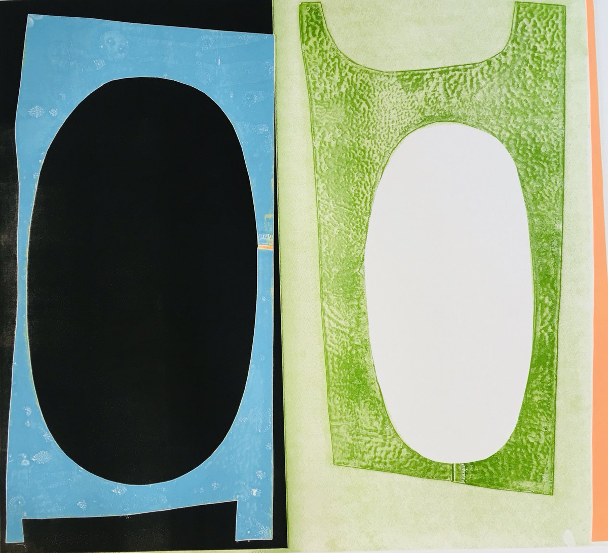 walkingportrait's tweet photo. . . . there are some biggies @glasgowprintstudio in the browsers too (79 x 73cm) #monoprint #printmaking #ownart #glasgowprintstudio #glasgow #april2019 #artistofthemonth https://t.co/g604ILhj2u