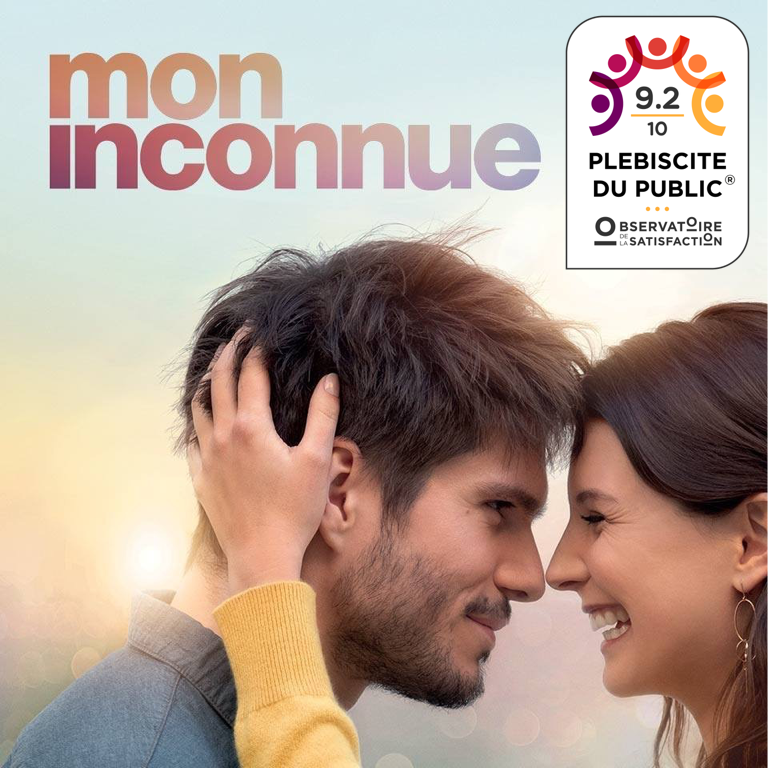 #MonInconnue d’<a href="/hugogelin/">Hugo Gélin</a> a obtenu notre Label #PlébisciteDuPublic avec une superbe note spectateurs en sorties de salles de 9,2 sur 10 👏👏👏👏
cc <a href="/MarsFilms/">Mars Films</a> <a href="/stephanecel/">Stephane Celerier</a> <a href="/igorgotesman/">Igor Gotesman</a> <a href="/benlavernhe/">Benjamin Lavernhe</a> <a href="/CAMILELLOUCHE/">Camille LELLOUCHE</a> <a href="/Fab_LCL/">Fabrice Leclerc</a> <a href="/MehdiOmais/">Mehdi Omaïs</a> <a href="/debriefilm/">Debriefilm</a> <a href="/HeleneSy/">Helene</a> <a href="/Monsieur_Poulpe/">Monsieur Poulpe</a>