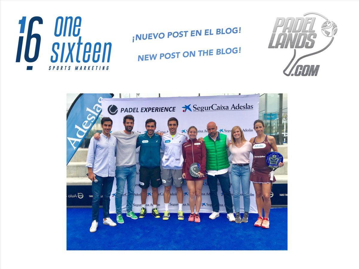 PadelLands's tweet photo. United 🤝 and looking to the future 🙌🏻
#Padel and #marketing, in the new post of Padel Lands blog.
Welcome, @one16sports Sports!
Read it now! 👉🏻 https://t.co/gsfu9k7aNF.
#PadelBlog #PadelTime #PadelOn #PadelMania https://t.co/eiEE5sEMNS