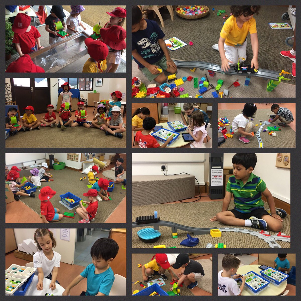 HolidayCamp_TTS's tweet photo. We’ve all had a great time exploring LEGO challenges at @HolidayCamp_TTS @TanglinTrust. Floating eggs down the river, creating trains and cars to move eggs around and even building robots to pull egg along. A LEGO Eggstravaganza indeed! https://t.co/zTKThsLjV7