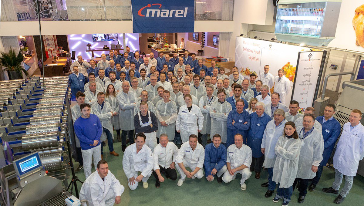 Marel_news's tweet image. Marel recently invited a select group of customers to a coating event at our demonstration center in the Netherlands. Over 100 customers from 70 different companies attended the event to see the new coating innovations that #FurtherProcessing has to offer: bit.ly/CoatingEvent