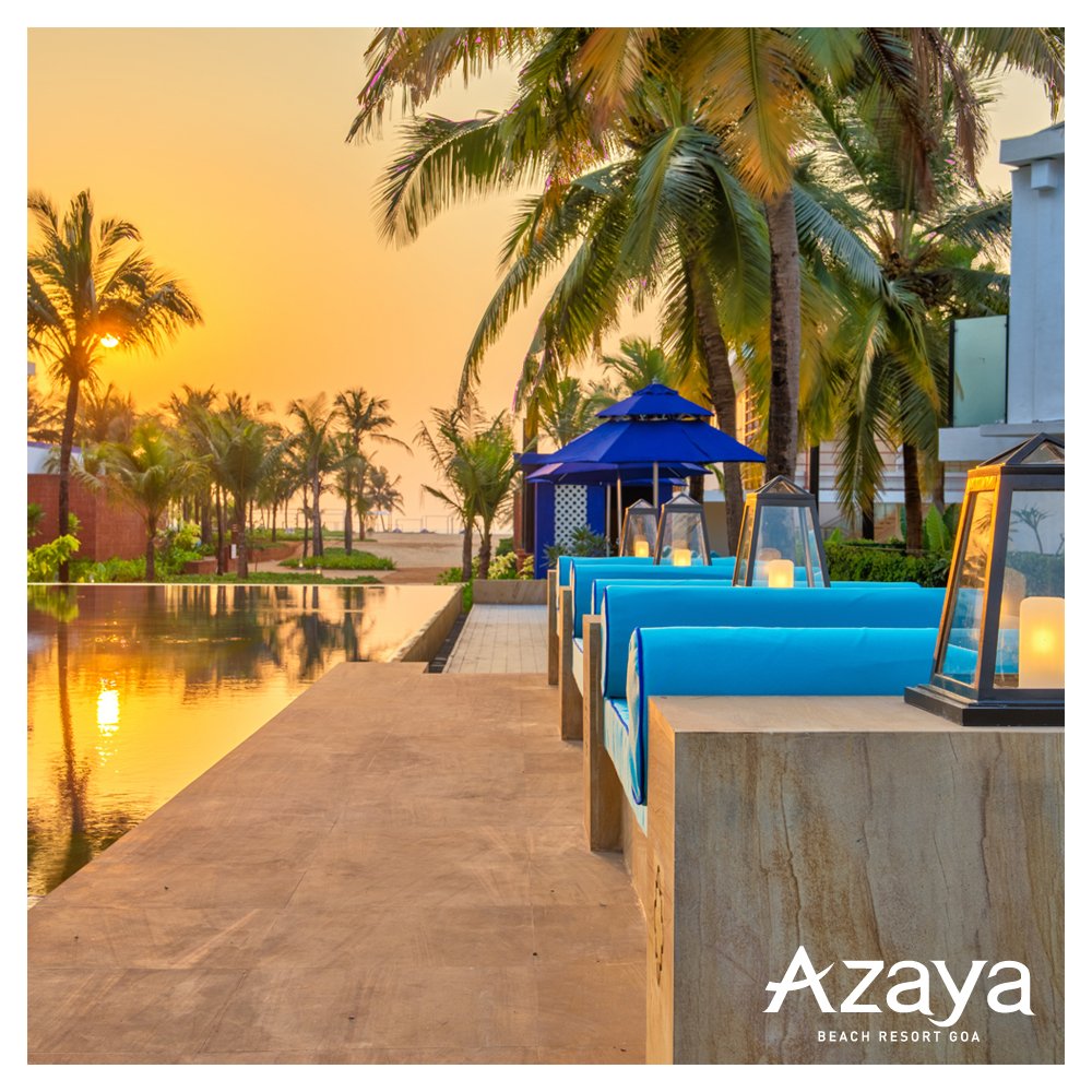 azayagoa's tweet photo. Every sunset is an opportunity to reset!
#CelebrateAtAzaya #AzayaGoa #Azayatised #BeachVibes #luxurytravel #LuxuryBeachResortInGoa #vacation #beach #vacaygoals #lovethebeach #beachsunsets https://t.co/eiIBZ7s5nv