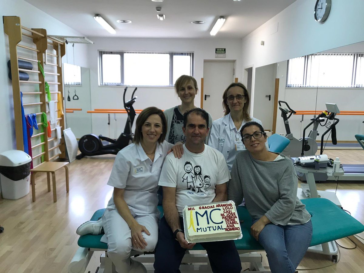 Arantxa20638686's tweet photo. Es una satisfacción saber, que pese al accidente, el equipo al completo de @MCMUTUAL hacemos un poquito más llevadero todo el proceso de recuperación a nuestros pacientes, y así nos lo agradecen . Muchas gracias Luis https://t.co/hTYnfKv0zw