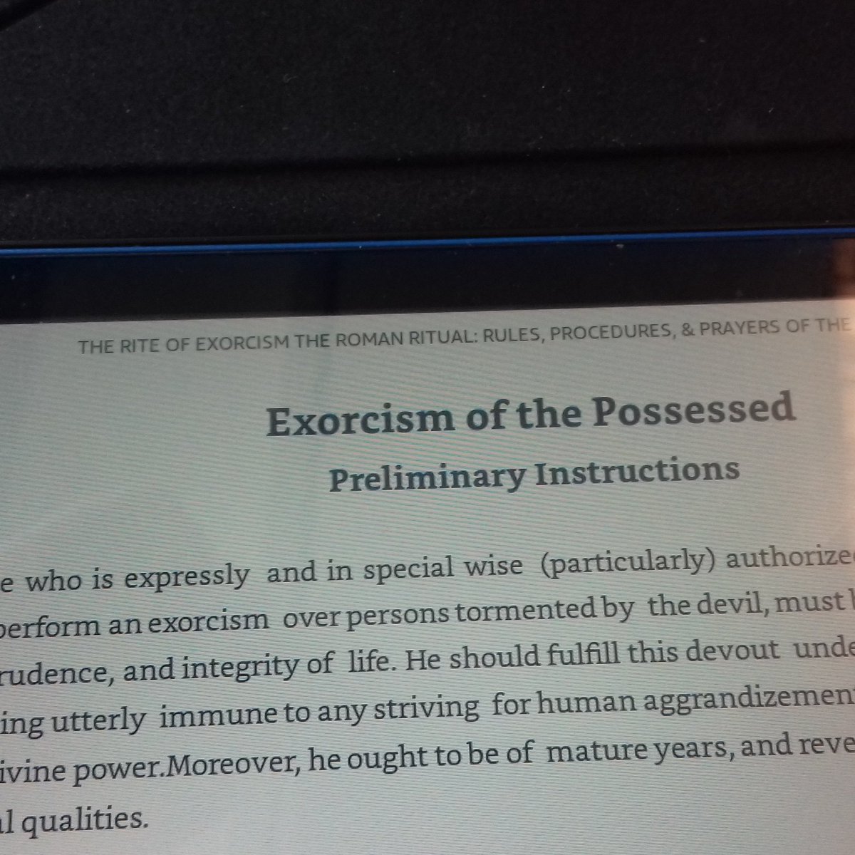jsbroekhuizen's tweet photo. Researching for a new play to hopefully be ready next year. Not your typical Wednesday reading. #Writer #exorcisim https://t.co/fhOogJGDZO
