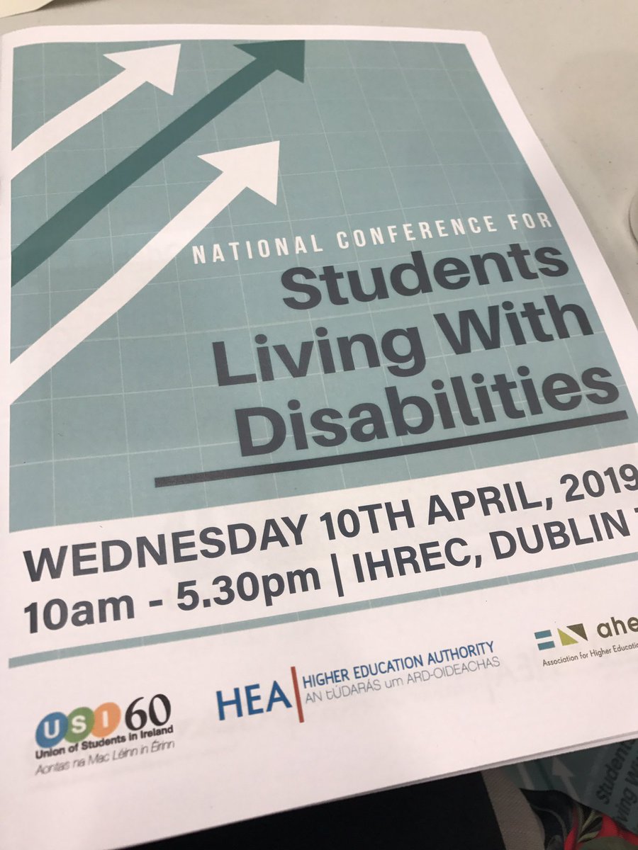 Shane and Ashling are at tgecUSI Disability Conference in Dublin #ability19 #usi