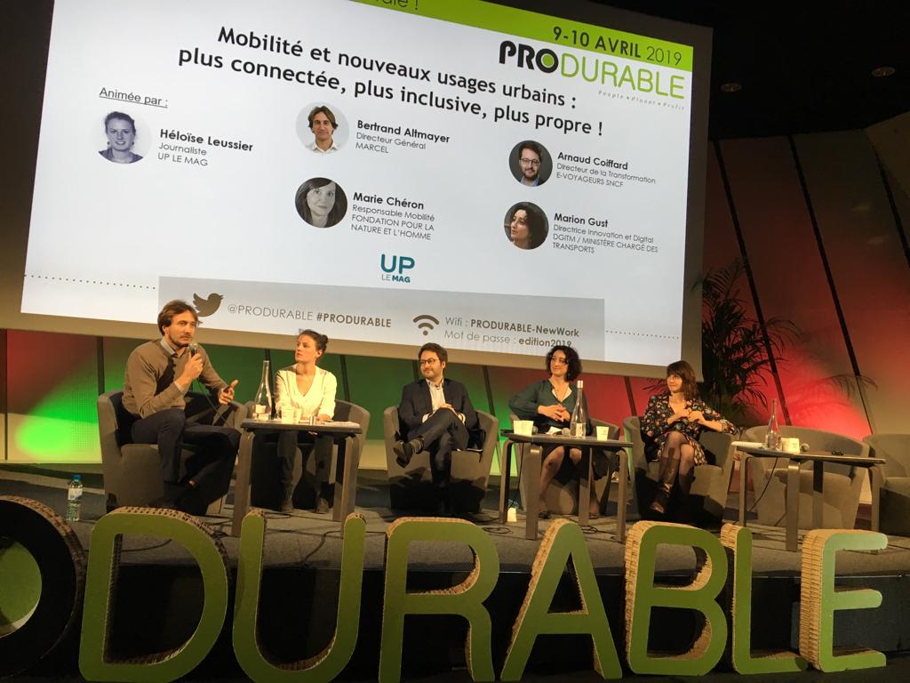 Favoriser l’entrepreneuriat, favoriser l’innovation : l’Etat a un grand rôle à jouer pour permettre aux gens de s’approprier les nouvelles solutions de mobilité #LOM <a href="/produrable/">Salon PRODURABLE</a> #Produrable2019