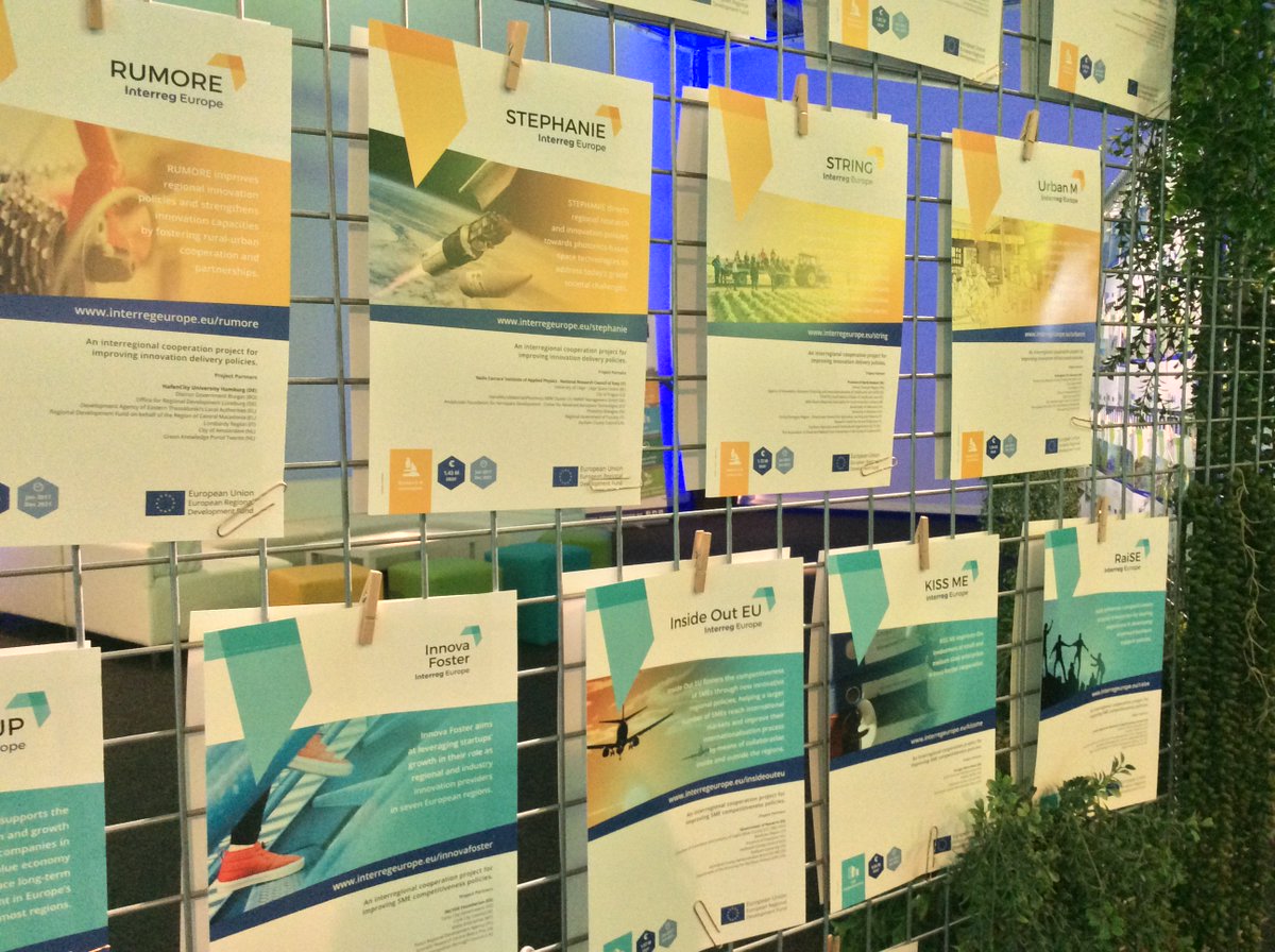 Cluster_NMWP's tweet photo. @interregeurope #Project Stephanie #STEPH_EU, represented by @Cluster_NMWP, meets you at the 5th interregional cooperation forum #europecooperates in #Brussels today. @INTERREGTweets https://t.co/WZjbMdwNe0