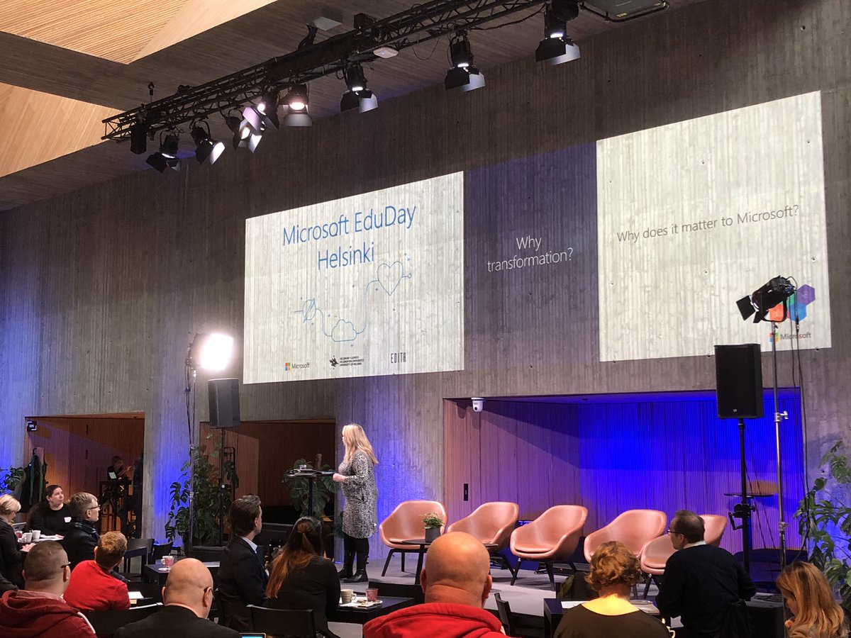 Microsoft EduDay Education Transformation Workshop by <a href="/KatiTiainen/">Kati Tiainen</a> full of information and ideas. ”Why does it matter to you?” #EduDay #MicrosoftEdu