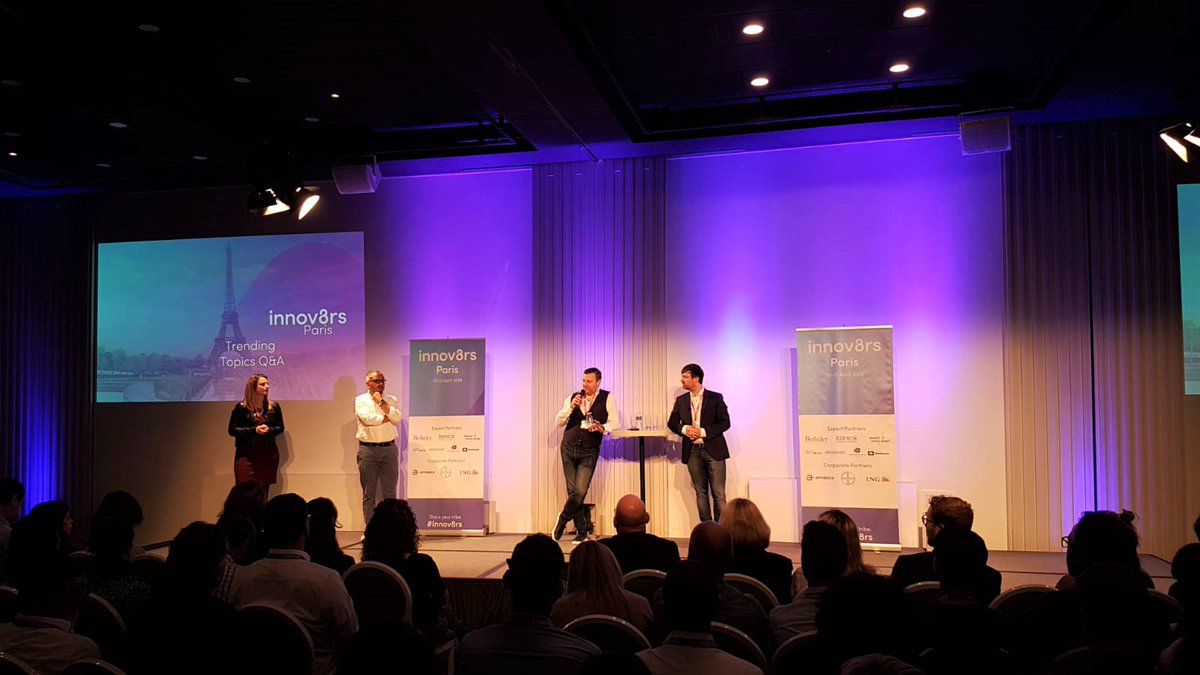ITONICS's tweet photo. Disrupt yourself! Be anti-fragile!
Live from https://t.co/vAtja2HhUM Paris: CCO @chrismuehlroth's keynote about #innovating at scale. If you are around, Janosch and Christian are there for a chat.
#innov8rs #disrupting #speedup https://t.co/R9Ulmt1ku9