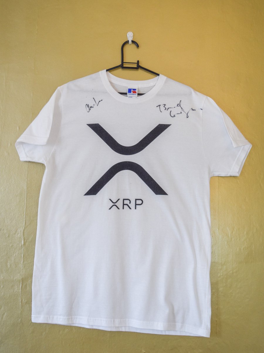 Jaxstaxsats's tweet photo. On the 14th of April I'm running in the @BrightonMarathn for @cote_uk so far we've managed to raise £3200 in #XRP and another £400 in GBP! 

To celebrate I'm giving away 25 places in the raffle for the signed shirt competition! All you have to do is follow these instructions! ❤️ https://t.co/FGNieLjQal