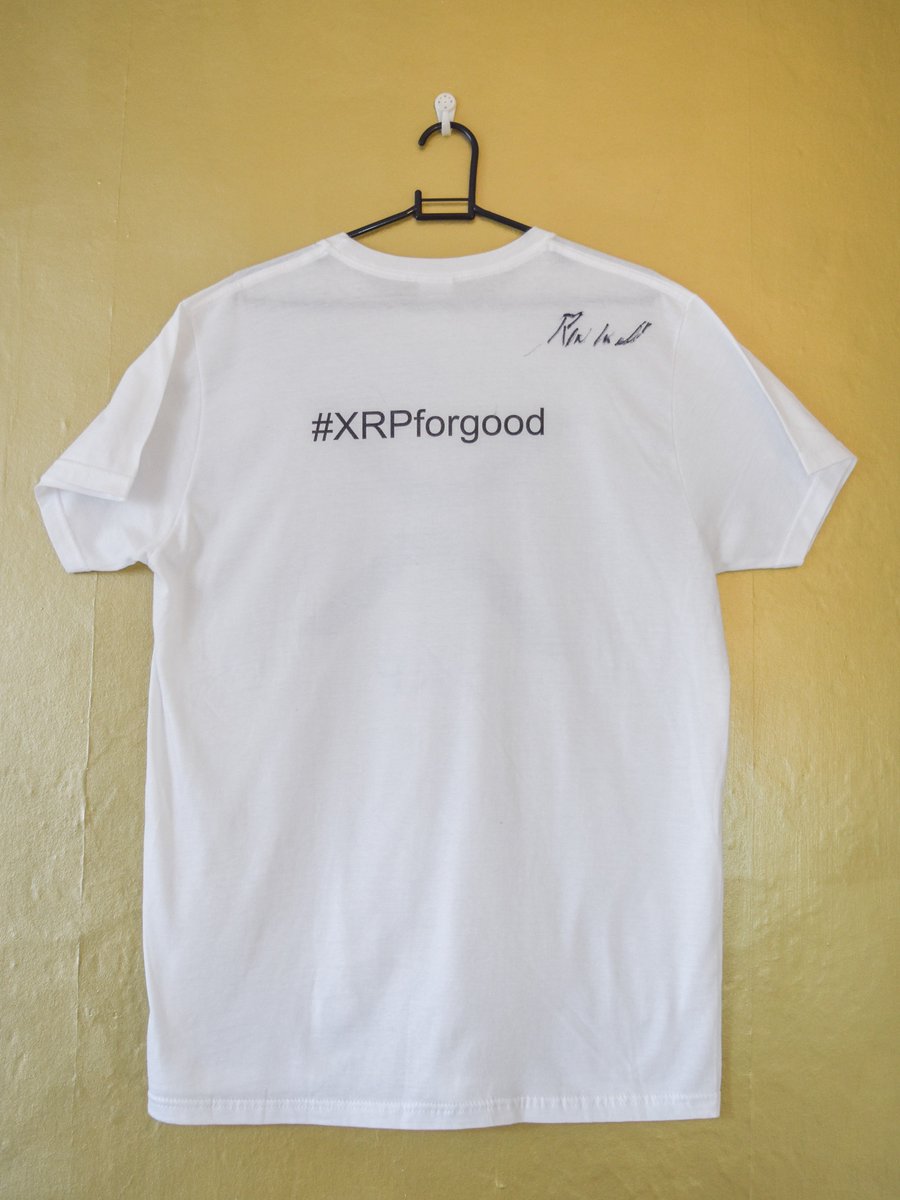 Jaxstaxsats's tweet photo. On the 14th of April I'm running in the @BrightonMarathn for @cote_uk so far we've managed to raise £3200 in #XRP and another £400 in GBP! 

To celebrate I'm giving away 25 places in the raffle for the signed shirt competition! All you have to do is follow these instructions! ❤️ https://t.co/FGNieLjQal