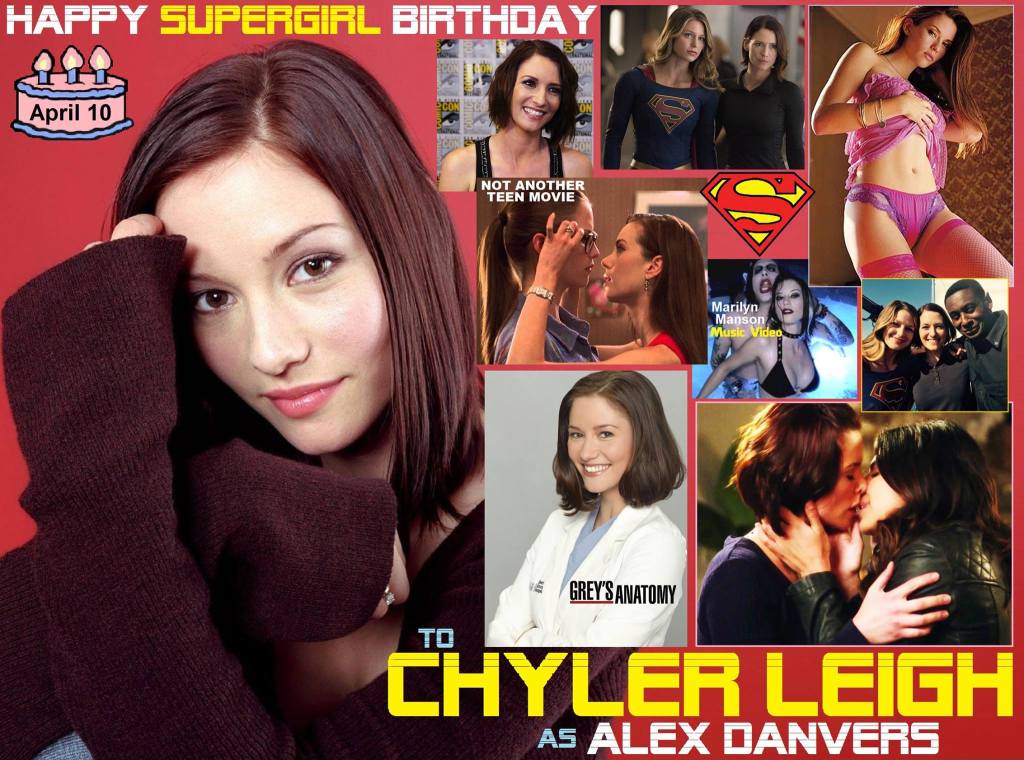 Happy birthday Chyler Leigh, born April 10, 1982.  