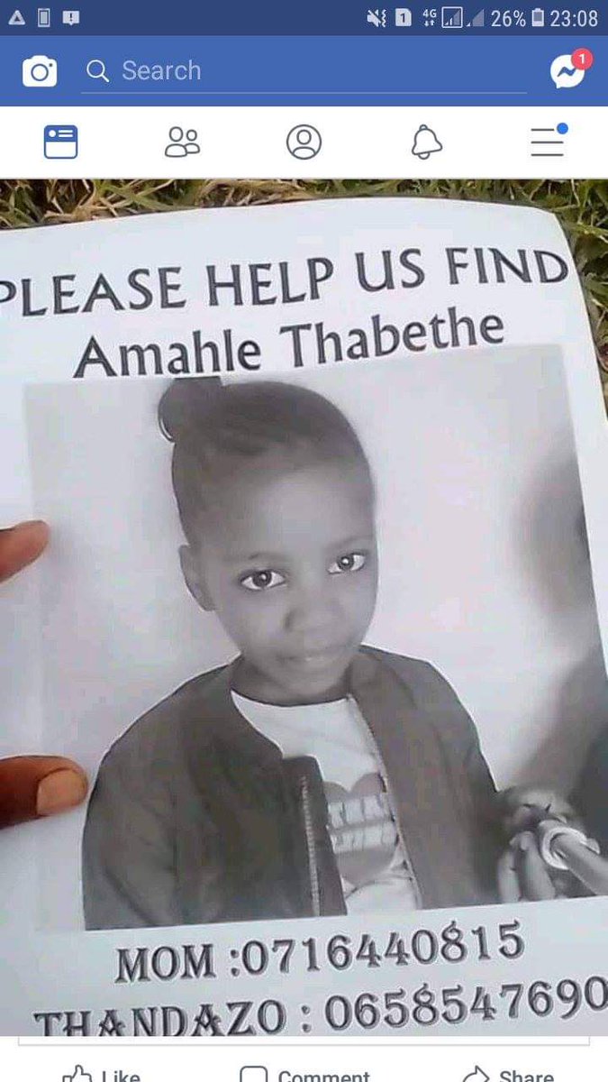 helping_hand45's tweet photo. Tomorrow  morning we will be having a search party for this young princess. Please if you want to join us contact 060 382 6940. We will not rest until we find her https://t.co/e89rOWDvgA