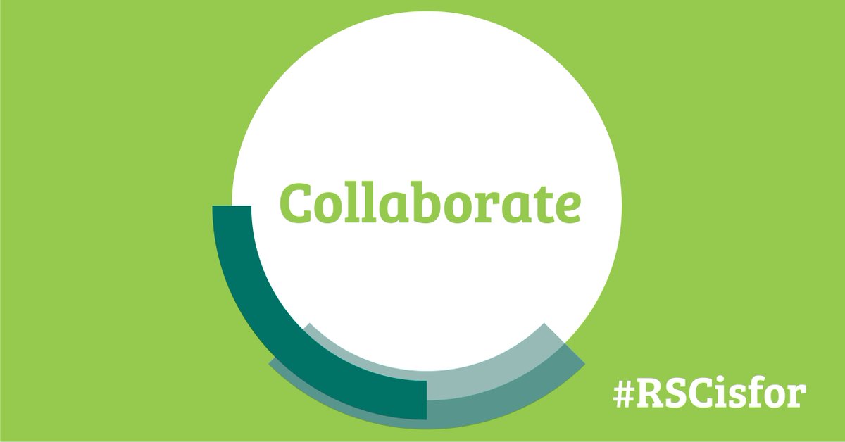 RoySocChem's tweet photo. #RSCisfor collaborate.
Chemical scientists use their expertise to make discoveries that improve our health, environment and daily lives. Collaboration is key to those discoveries. https://t.co/5lwk5RcK84