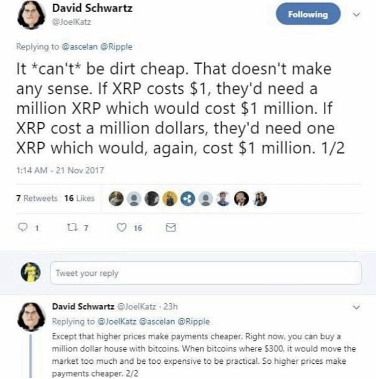 RippleXrpie's tweet photo. The future is XRP and the future is NOW! 

"Don't miss the next Ethereum."
- David Schwartz

Ethereum reached $1,400 and XRP $3.80 eoy 2017... 

#XRP #XRPTheStandard #Ripple https://t.co/FCWKmGDh1E