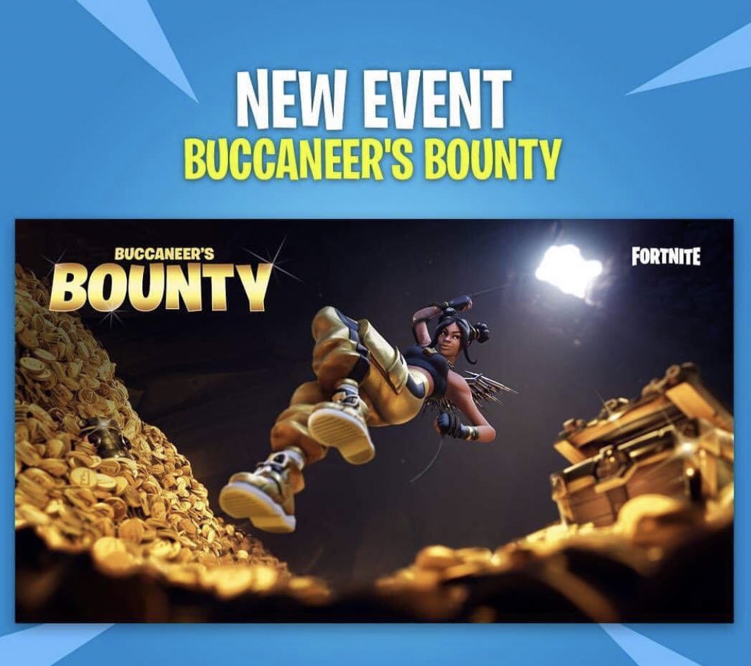 TFortnite4's tweet photo. NEW EVENT!!💯
#ad #battlepass #BattleRoyale #edit #epicgames #clips #FaZeUp #forniteclips #FortniteCreative #Fortnite #FortniteBR #fortnitecommunity #FortniteClips #fortniteseason8 #gamingcommunity #fortnitememes #gaming #noscope #ninja #TSM #NRGFam https://t.co/wfoHVtmFF5