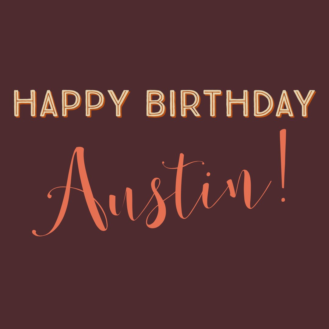 CreativeConNxus's tweet image. We want to wish our wonderful sales associate, Austin Koester, a very Happy Birthday today! Share the love by liking this post!