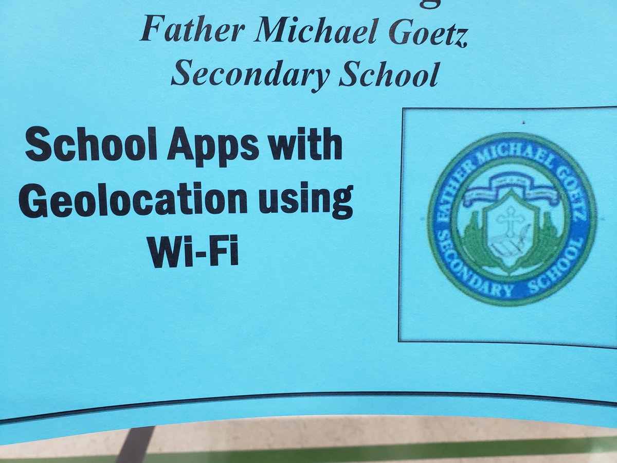 GoetzCoder's tweet image. @Goetzcoder Presenting at DP innovation summit. Our MyGoetz app made in house by @GoetzCoder. @GoetzGators . #EmpoweringStudents #DPInnovators