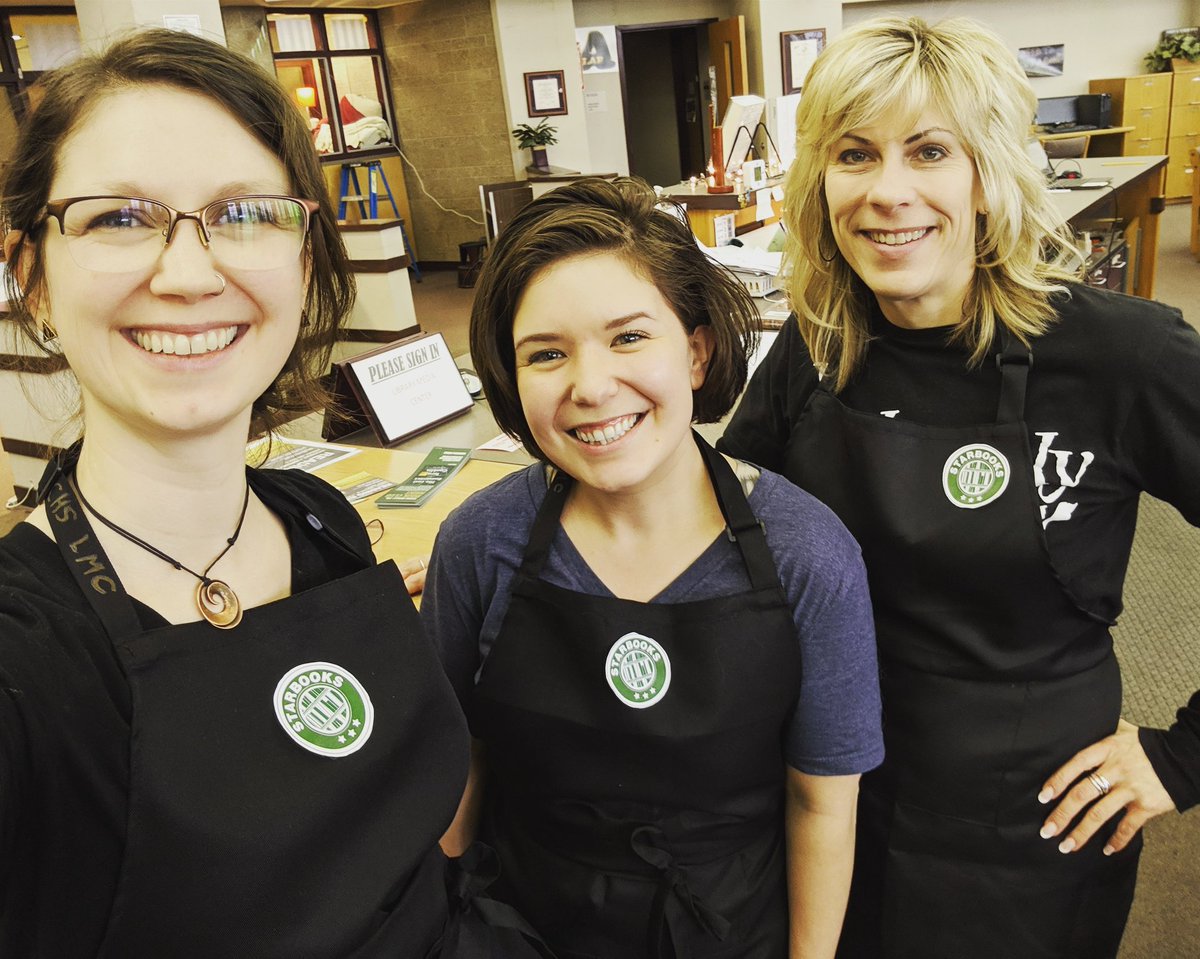 NotAnotherLib's tweet photo. Missed it yesterday, so happy belated #LibraryWorkersDay to my phenomenal colleagues and friends. Our library couldn't run without you! @chsbookmasters #NationalLibraryWeek #SchoolLibraryMonth #LibrariesTransform #LibrariesWorkBecauseWeDo https://t.co/ne02WgOsiz