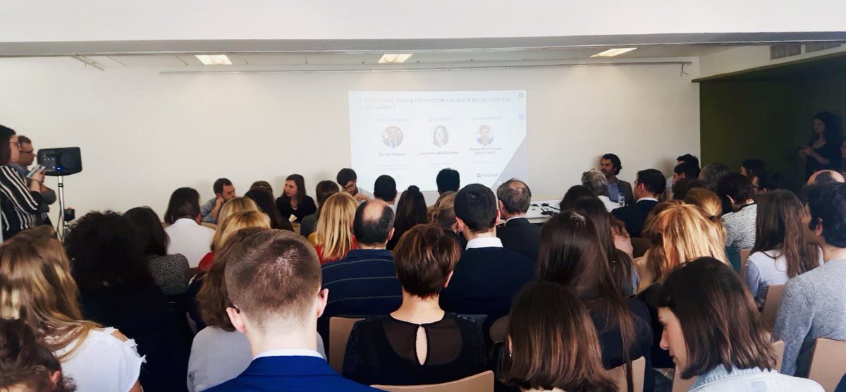 phenixfr's tweet photo. C’était hier au salon #ProDurable : l’intervention de notre Responsable #PHENIXapp @JLFlamme sur le thème « #Digital & #EconomieCirculaire », lors d’une conférence organisée par @HelloZackFR !
#Produrable2019 #ProDurable19 @PRODURABLE https://t.co/3h4LQ9hlAv