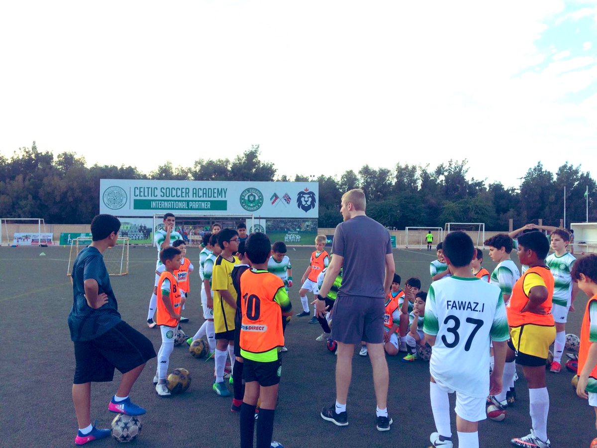 CelticSocAcad's tweet photo. Day 3 of our @PSAQ8 Camp in Kuwait π°πΌ Weβre stepping up the tempo as the week progresses covering attacking & defensive principles #ClubPartnershipProgramme #CelticFC @MotykaSimon https://t.co/nfWUmFOTt0