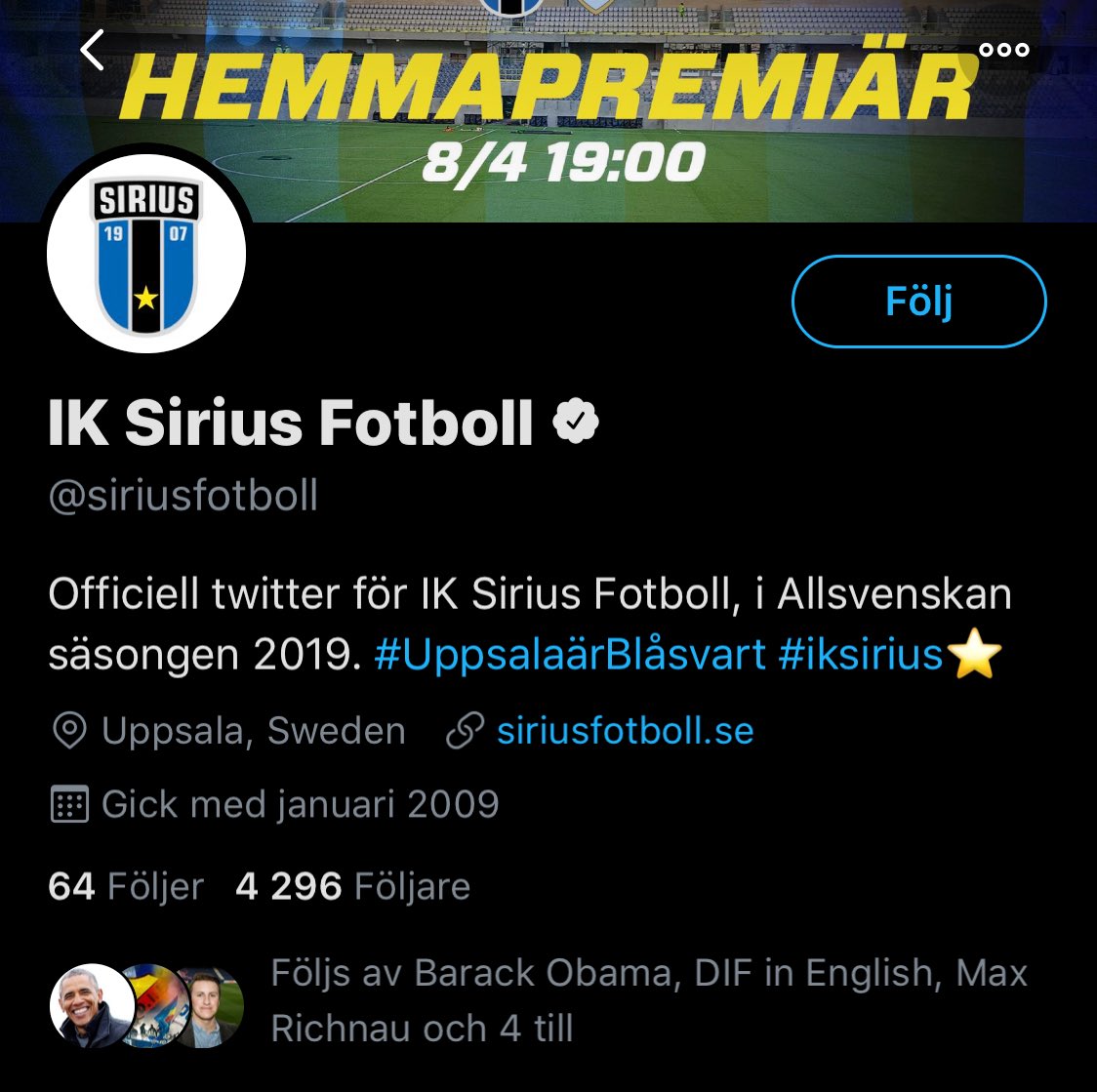Obama står för den mest oklara followen jag sett