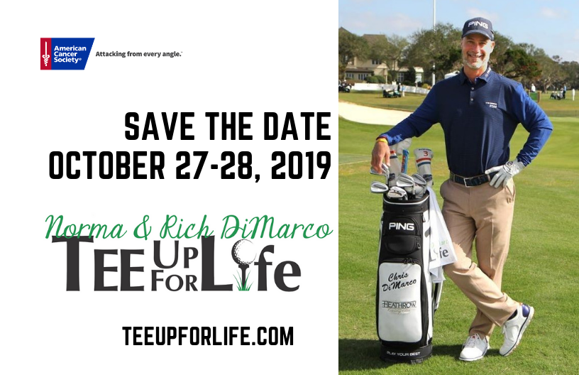Excited about another great year for our event Tee Up For Life raising funds for #cancerresearch and the <a href="/AmericanCancer/">American Cancer Society</a> . Save the date and join us Oct 27-28, 2019
