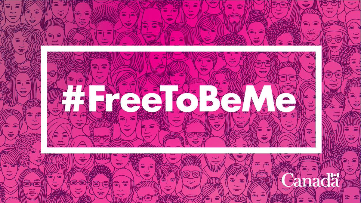 We all need to work together to end homophobia, transphobia, transmisogyny, and all forms of bullying. Today, let’s show our support by wearing pink &amp; using the hashtag #FreeToBeMe! Celebrate diversity on this #DayofPink!