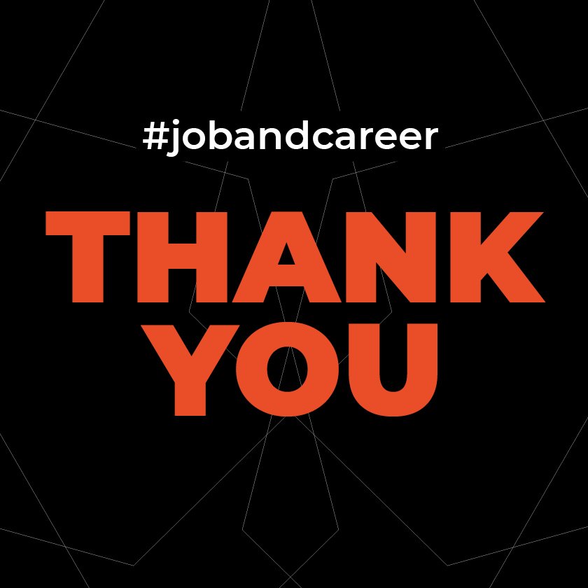 JobCareerMessen's tweet photo. Danke an alle BesucherInnen, Aussteller, Partner und Speaker für 5 erfolgreiche Messetage! 

2020 geht es auf der HANNOVER MESSE dann für uns weiter! Wir freuen uns auf euch :)
#jobandcareer #hm19 #seeyounextyear https://t.co/R9vRpleSbL
