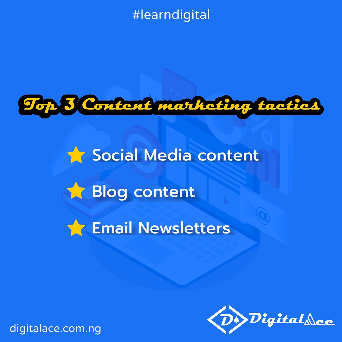 DigitalAceHQ's tweet photo. Which of these tactics are you actively and consistently doing?
#digitalace #digitalmarketing #design #contentmarketing #uidesign #uiux #webdesign #digital #brand #business #entrepreneur https://t.co/7ZMewuUSp9