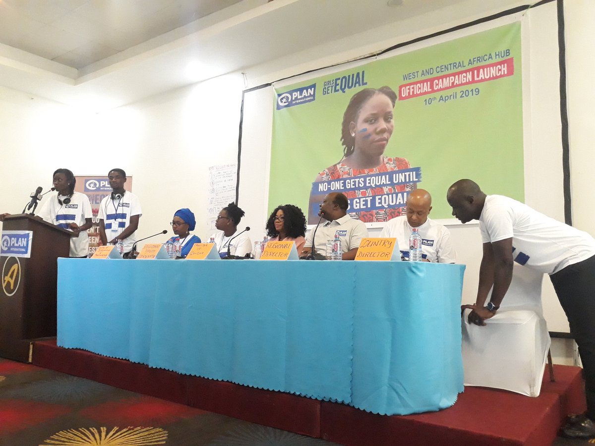 Jeytleman's tweet photo. Lancement de la campagne #GirlsGetEqual
@ONGPlansn @PlanWestAfrica @AwoAdvocates @happyschgirl
#RegionalYForum2019 #YouthVoices #ThePowerOf #WD2019 #4Youth2LLDT #GirlsRights #GirlsGetEqual #HeforShe  #StandForHer https://t.co/N2sUqiUdt3