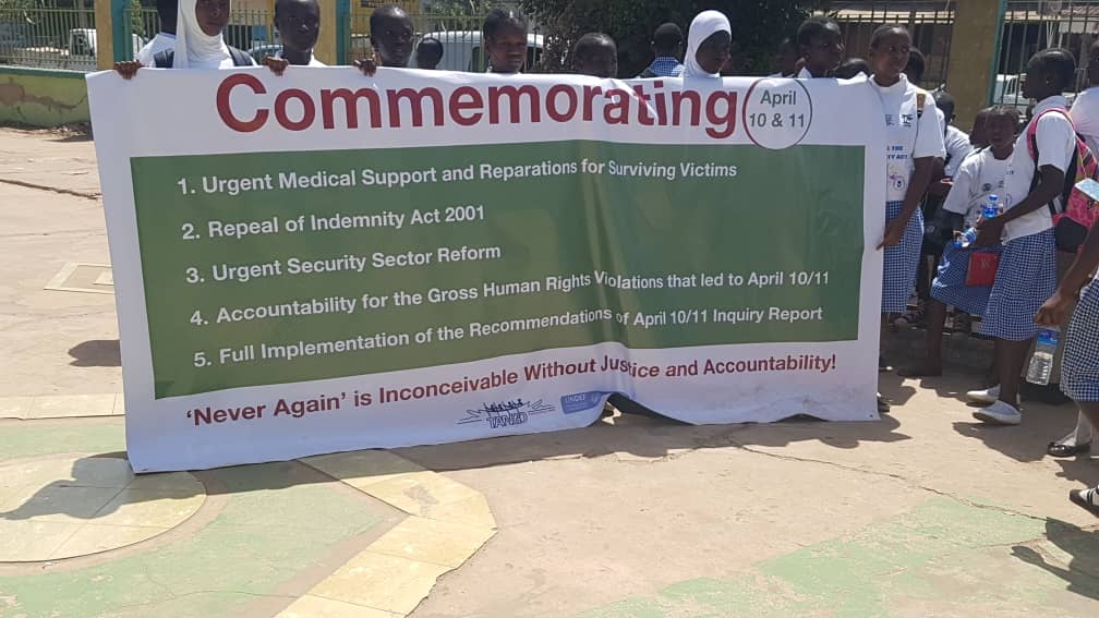 antoniolarotta's tweet photo. #Gambia #April1011 WE DO NOT FORGET - JUSTICE FOR VICTIMS NOW - REPEAL #INDEMNITYACT @mashanubian @GambiaVoices @VictimsofJammeh @Bankamanneh @OumieAndrews @saitmatty @DugaDC @Fight4Gambia @nfansu https://t.co/daJHmyP1i3