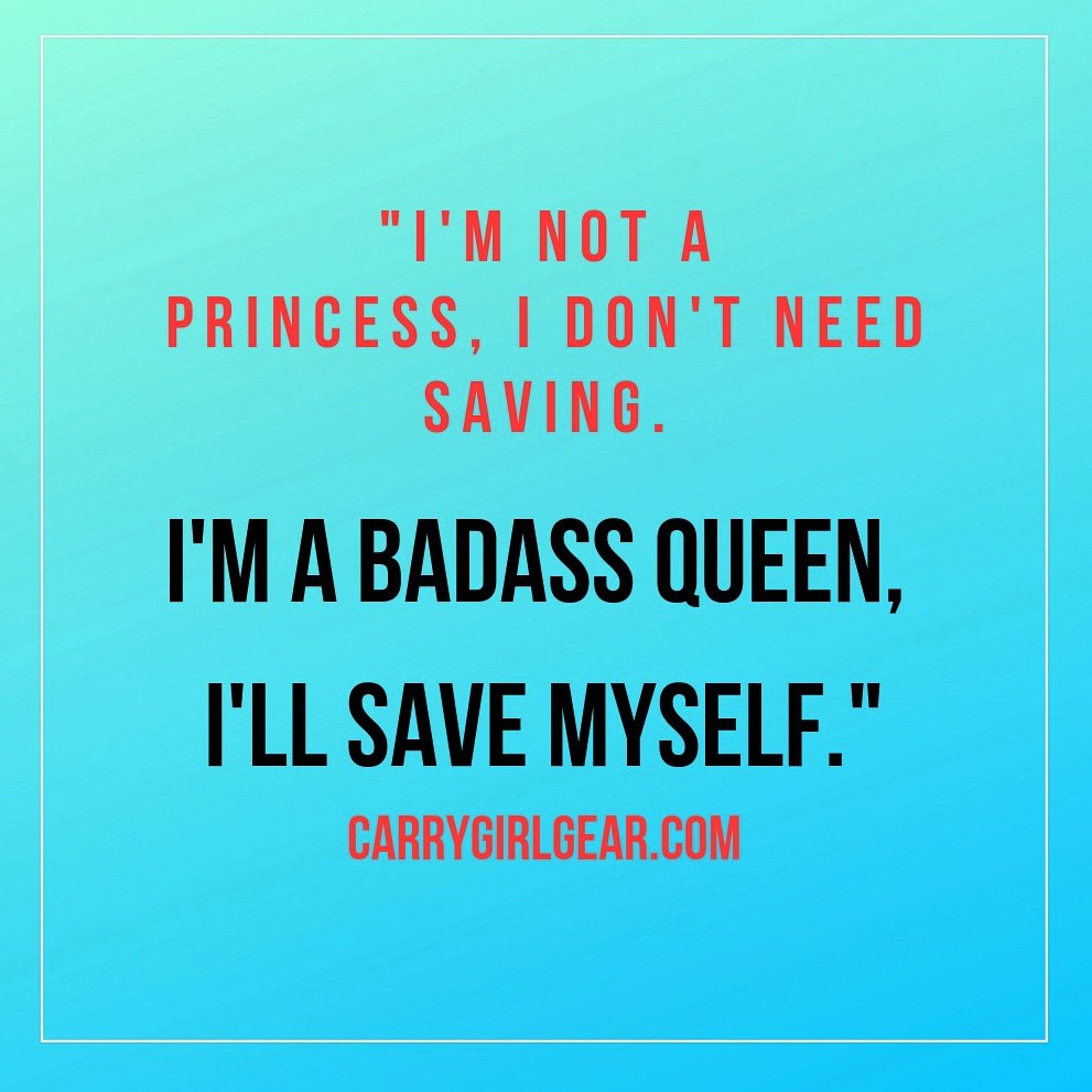 TheCarryGirl1's tweet image. Yasssss!!👑🖤 Knowing I have the knowledge and training to save myself if evil ever knocks on my door is powerful! #badassqueen 

CARRYGIRLGEAR.COM RANGE BAGS 20% OFF TODAY