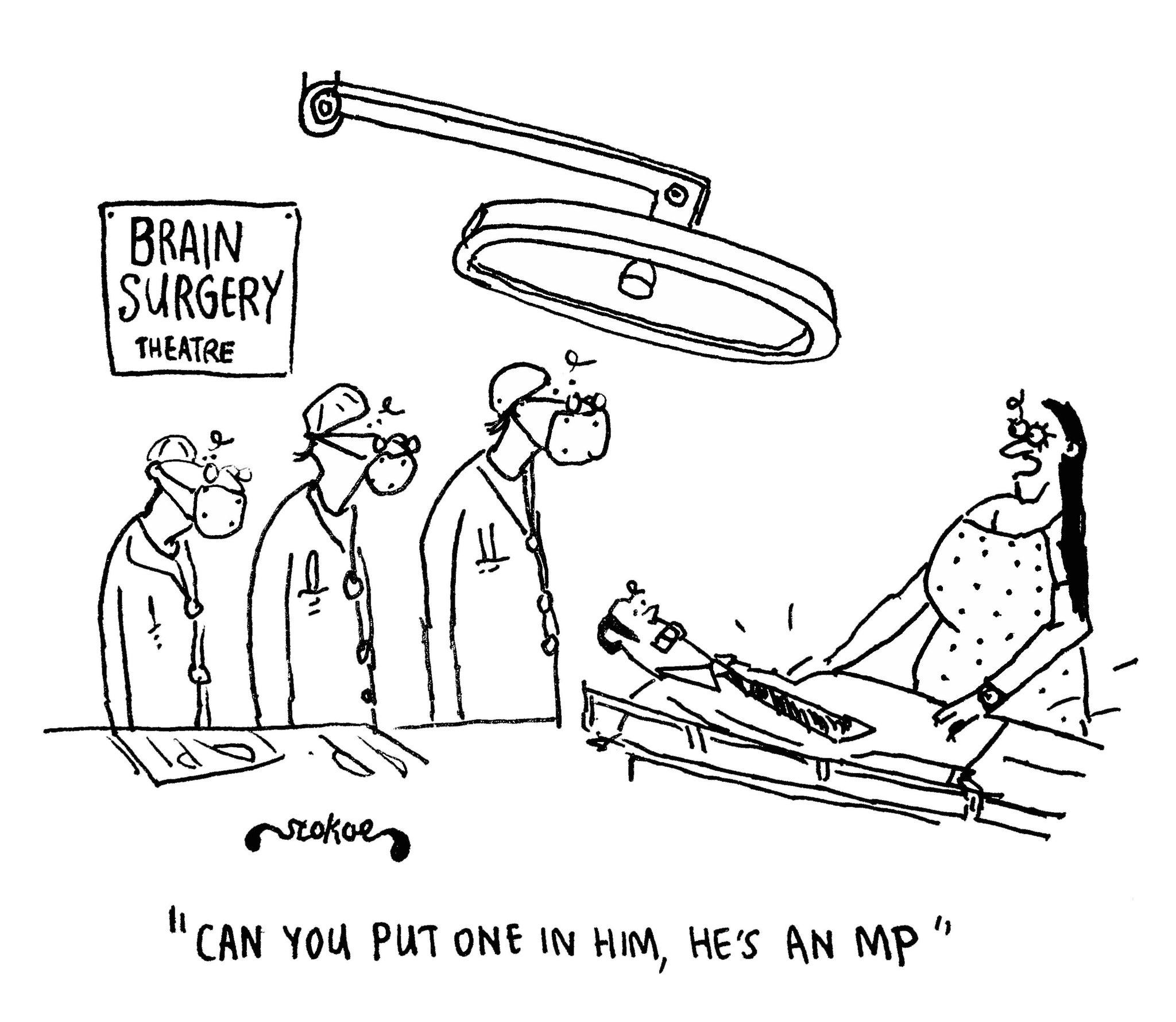 Stokoe Cartoons on X: "Brain Surgery #cartoon by #stokoecartoon #Brexit  #BrexitMayhem #Parliament https://t.co/2oLpCQE0sG" / X