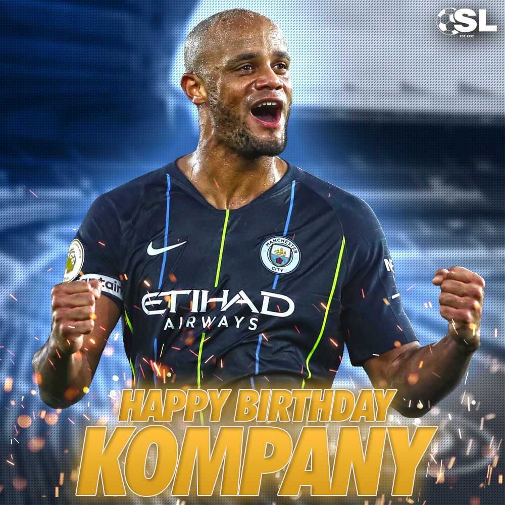 Happy Birthday to captain, Vincent Kompany! 