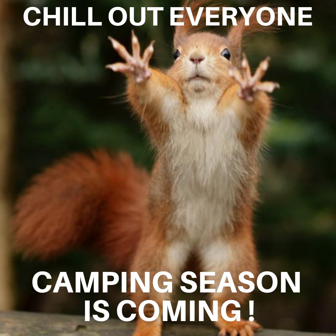 Let the countdown begin! #camping #campingseason #ckont