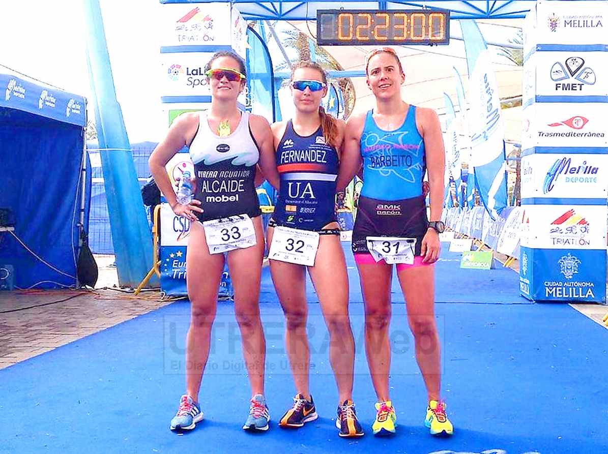 UTRERAWeb's tweet image. La Triatleta de Utrera, Irene Alcaide concluye segunda el Triatlón  Olímpico de Melilla y consigue plaza para el Campeonato de España de A  Coruña: UTRERAWeb. Noticias de Utrera  utreraweb.com/noticias-de-ut…  #Utrera