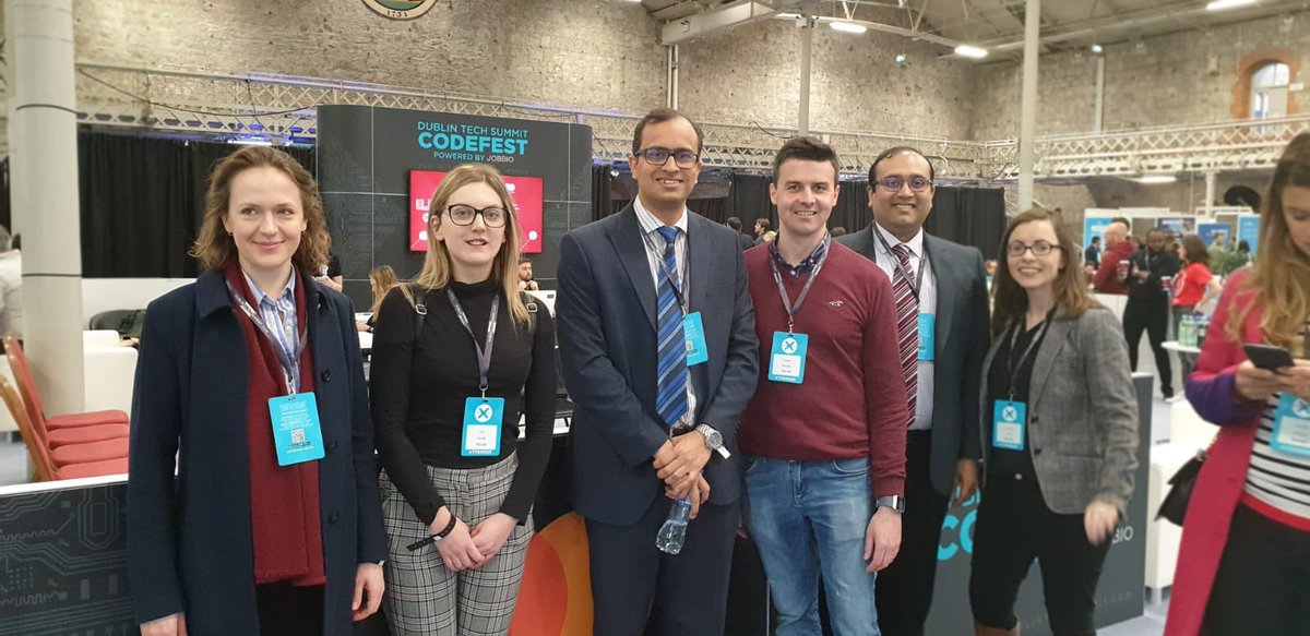 cartychristine's tweet photo. @TCS_UKI Ireland team learning, sharing, connecting with fantastic topics and organisations in the tech space at #DTS19 #futureistech #tcsireland https://t.co/cKnE7l9u46