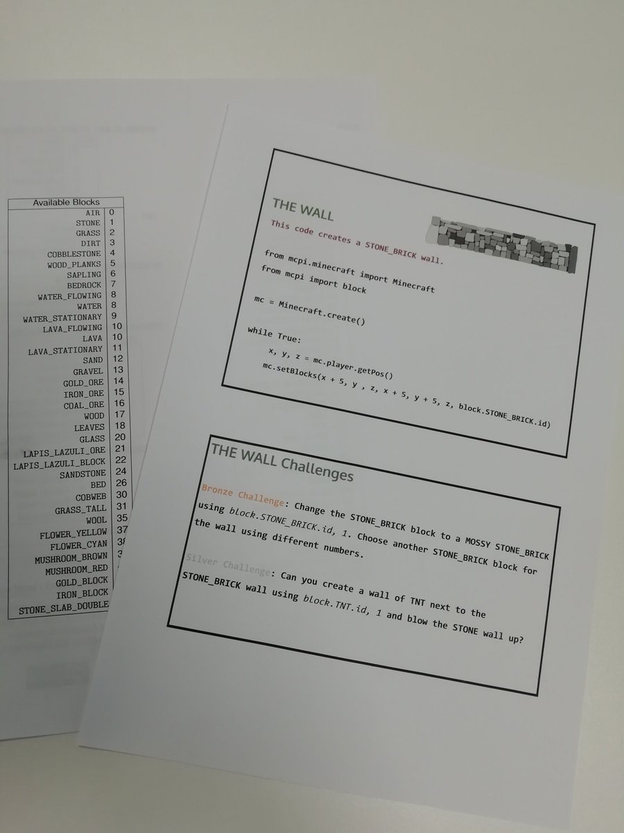 CraftyComputing's tweet image. Today I am at the Sill in @NlandNP with @N_landCouncil and we are creating interesting #minecraftpi versions of Hadrian&apos;s Wall. #northumberland