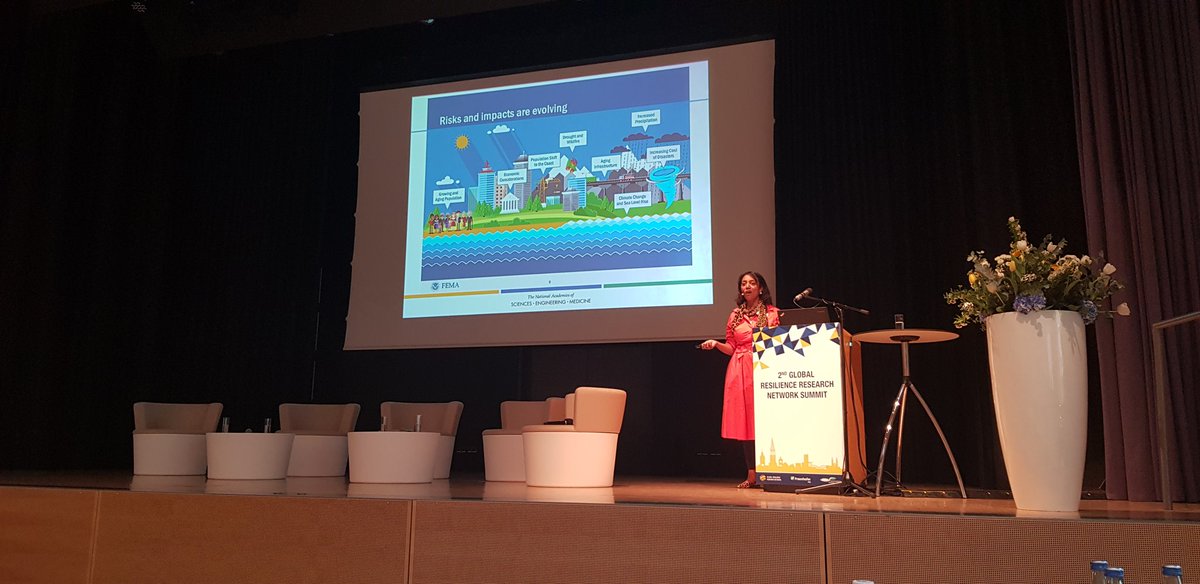 LZNFreiburg's tweet photo. How can we build adaptive capacity into our societies? Lauren Alexander Augustine, @theNASEM, is about to point at some ideas for that. #GRRN #resilience https://t.co/QWykkGXcTy
