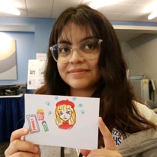 “I went to the movies with my friend.”⠀
Seized in Dallas, Texas, USA on March 25, 2018.⠀
⠀
#seizeyourmoments #beautifulmoment #usa #dallas #happyusa #drawing #instadraw #markers #sketch #instahappy #socialart, #texas #instahappiness #instasketch #friendship #tothemovies #wit…