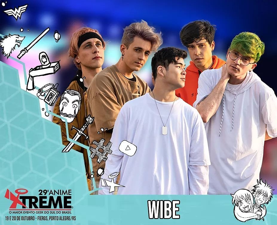 _Animextreme's tweet photo. GRUPO B-POP WIBE - CONFIRMADO!
#Animextreme acontecerá nos dias 19 e 20 de Outubro no Centro de Eventos FIERGS em Porto Alegre/RS. ♥
Gostou deste convidado? Confirme presença e convide seus amigos em: https://t.co/f477hMHO0k
#OutubroVaiTer #VemProAX #MelhorEvento #EventoPOA https://t.co/AUgIFPjIdt